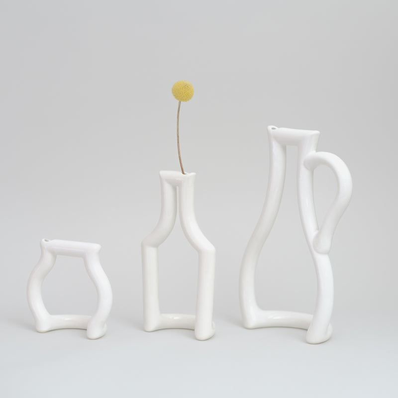STILL GREEN VASE | CERAMIC JAPAN