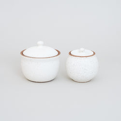 SHIGARAKI salt pot | White