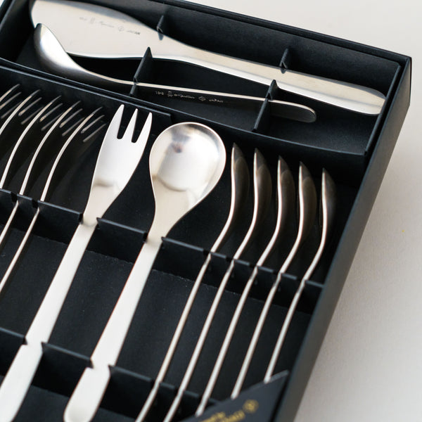 SORI YANAGI | Stainless Steel Cutlery Set (14Pcs)