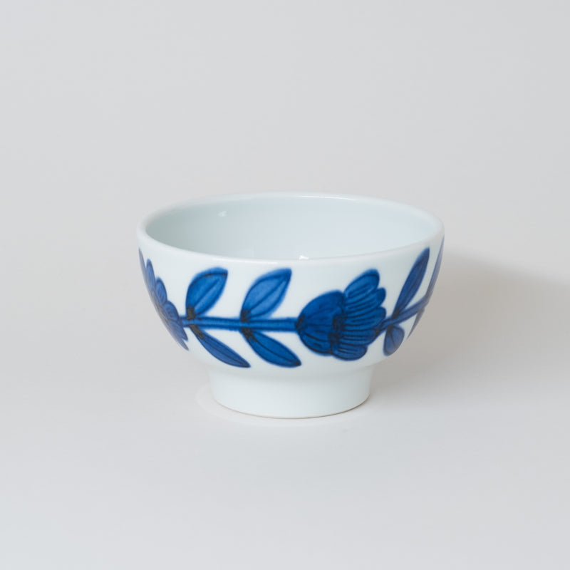 HASAMI Hand-Painted Daisy Bowl | Nishiyama