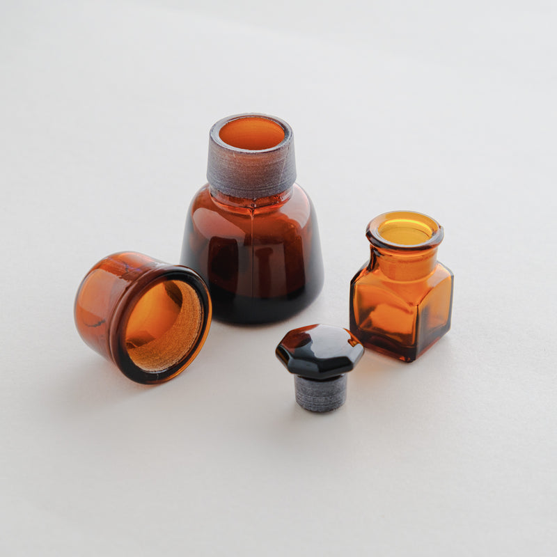 Dentist Medicine bottle  | brown  | Matsunoya