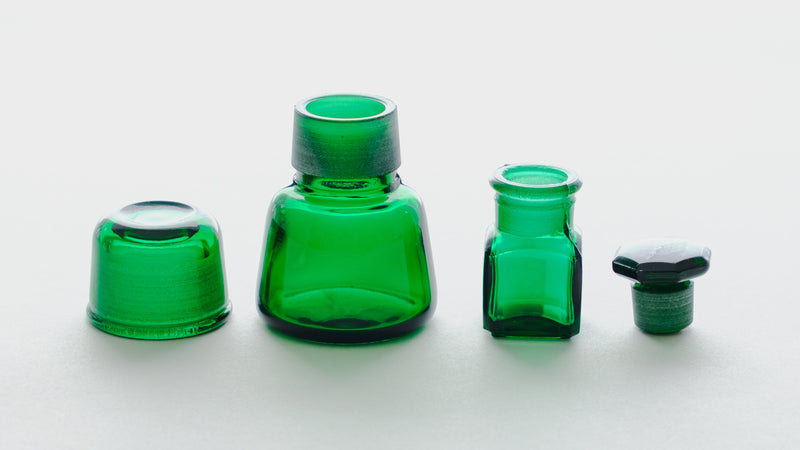 Dentist Medicine bottle  | green  | Matsunoya