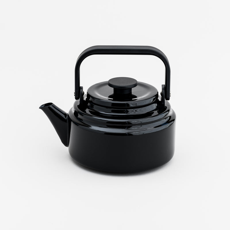 Noda Horo Enamel Kettle | Black