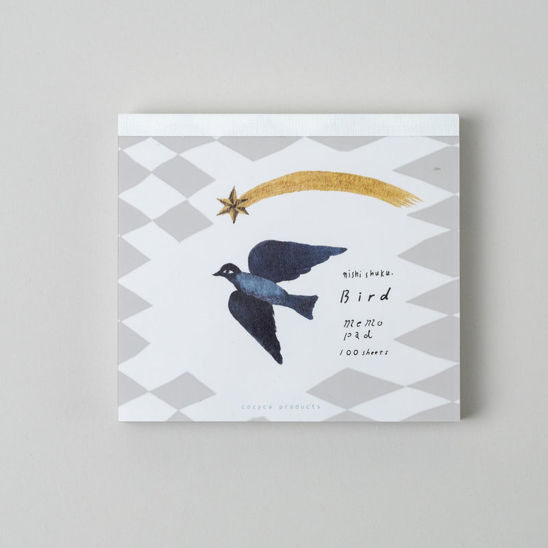 Memo Pad 100 sheets | Bird | Nishi Shuku
