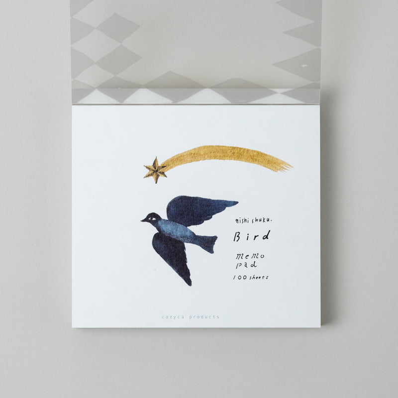 Memo Pad 100 sheets | Bird | Nishi Shuku
