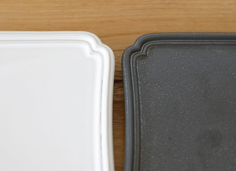 ASSORTI flower-shaped plate L