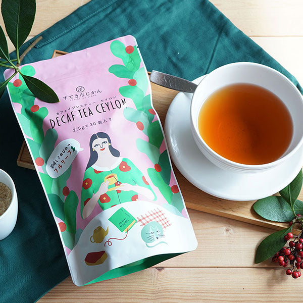 Decaf Ceylon Tea (2.5g x 30 bags) | TSUJIMOTO coffee