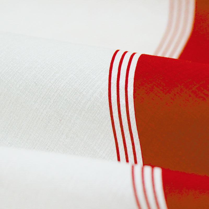 Furoshiki  | Diagonal Bicolor Red