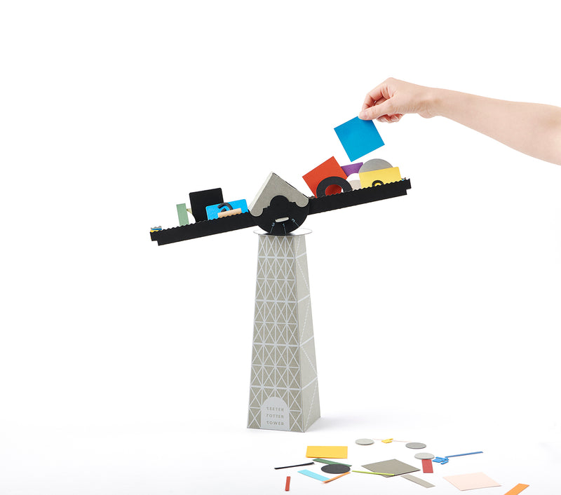 TEETER TOTTER TOWER - Balance Game | Fukunaga Print