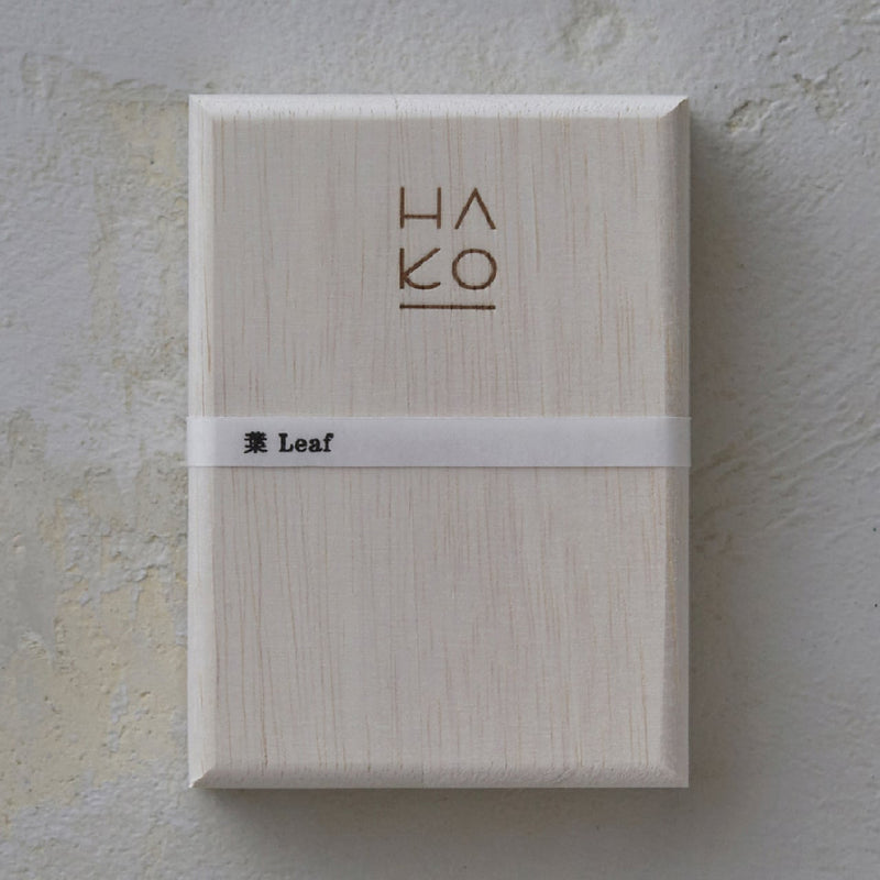 HA KO paper incense Box set | Leaf | 5 pcs