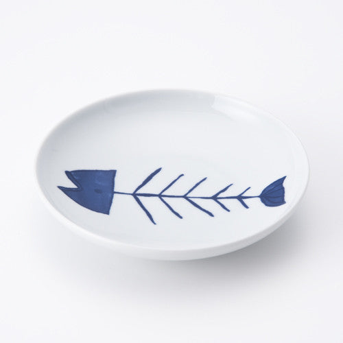 Hasami ware fish plate