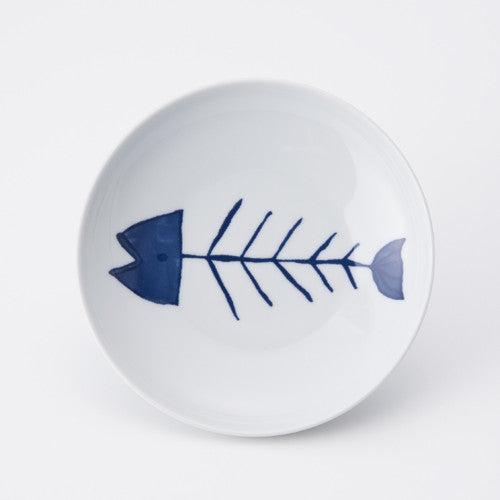 Hasami ware fish plate