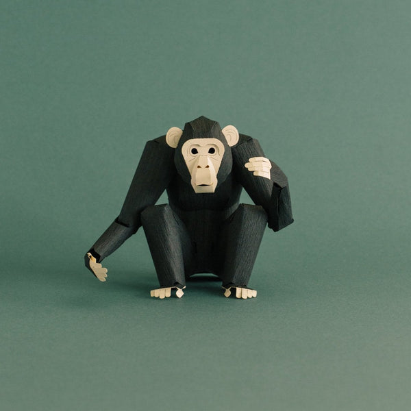 TOP TO TAIL CHIMPANZEE | Fukunaga Print