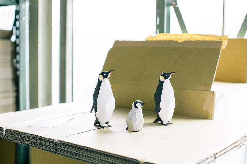 TOP TO TAIL PENGUIN | Fukunaga Print