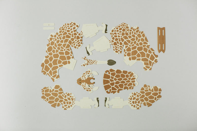 TOP TO TAIL GIRAFFE | Fukunaga Print