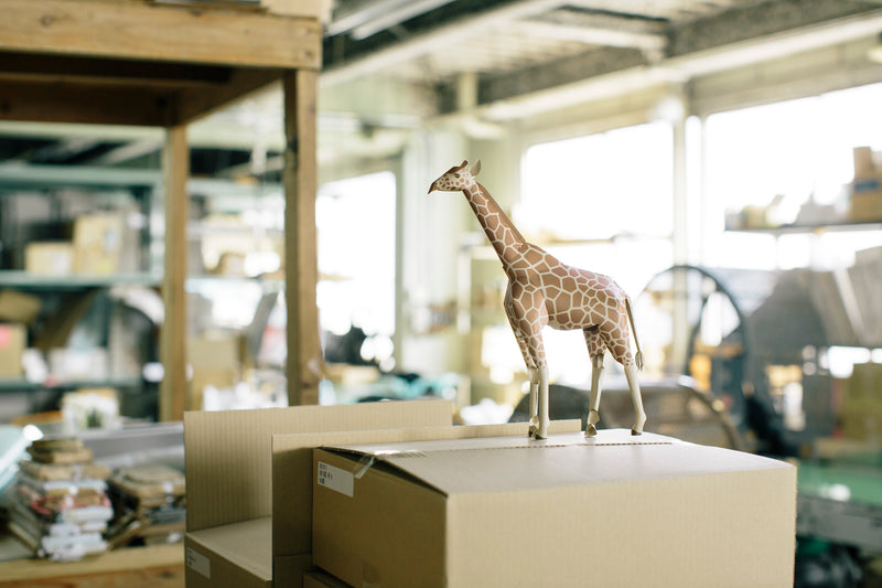 TOP TO TAIL GIRAFFE | Fukunaga Print