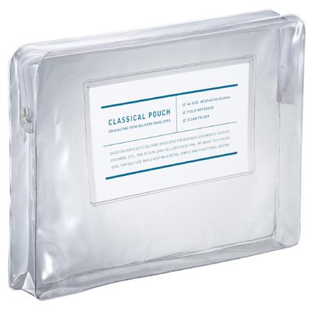 A4 Case Classical Pouch Clear | KOKUYO