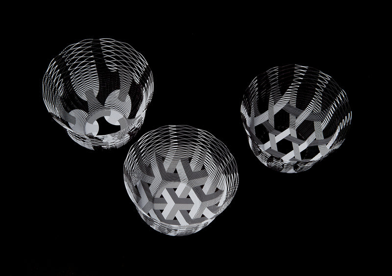 AIRVASE Black and White Pattern 2