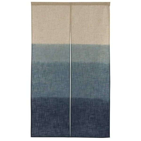 Gradient linen noren