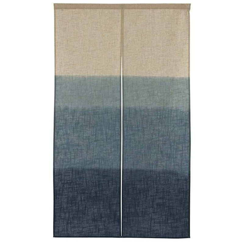 Gradient linen noren