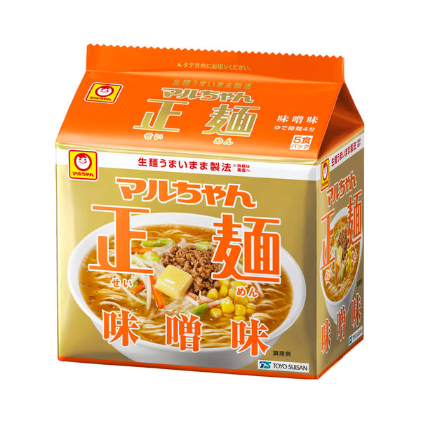 MARUCHAN Seimen Instant Ramen Noodles Miso Taste 5 Servings
