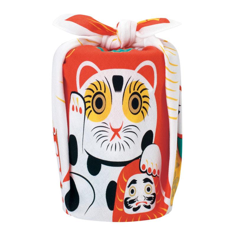 Fuku COCHAE | Furoshiki | Manekineko Red