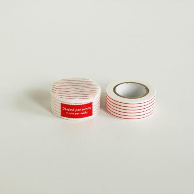 Mitsou Washi Tape | Red