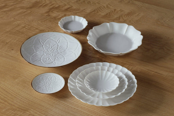 Octagonal Petal Dish L