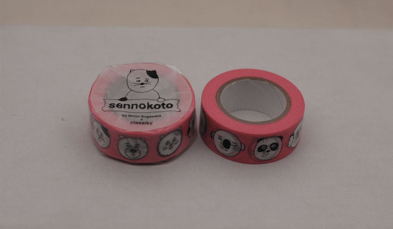 Sennokoto Washi Tape | Face