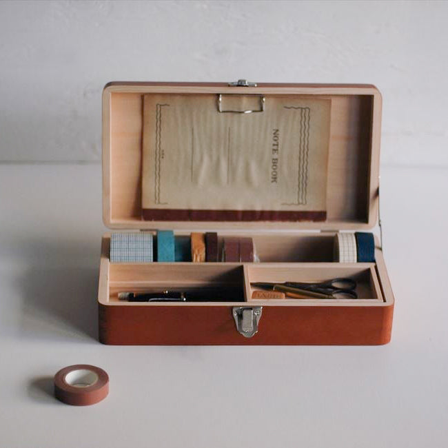 Toga wooden desk tools box