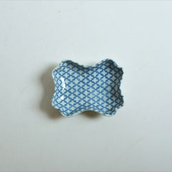 Inban small dish | Rhombus Lattice