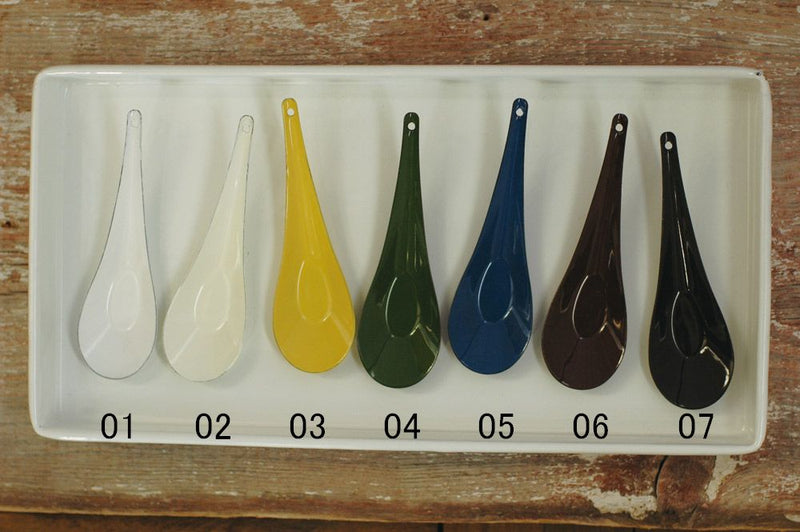 Enameled  spoon