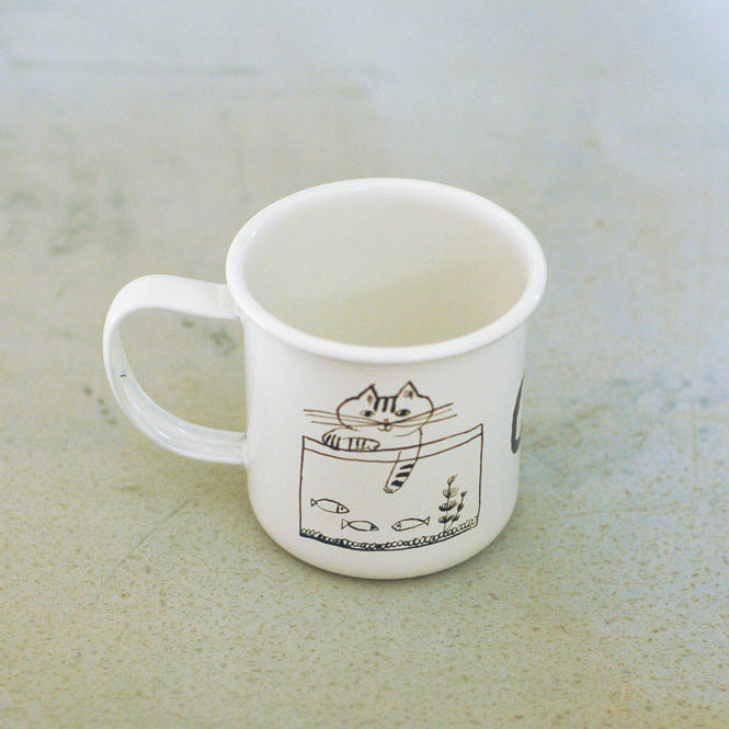 TORANEKO BON BON Enamel Mug