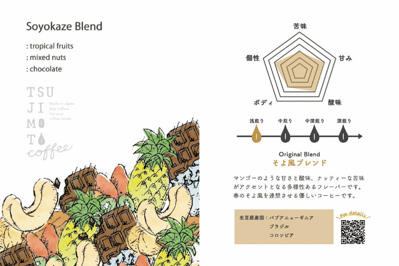 Papua New Guinea Breeze blend 200g | TSUJIMOTO coffee