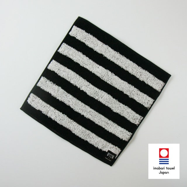 Imabari Towel | Pink x Black