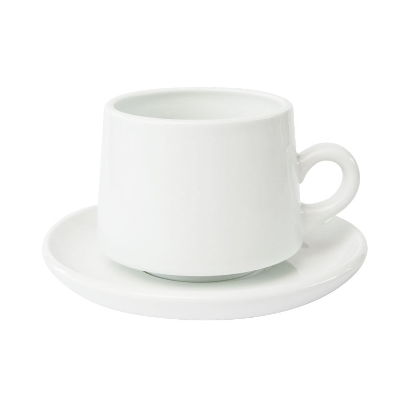 REGULAR CUP & SAUCER | White | amabro