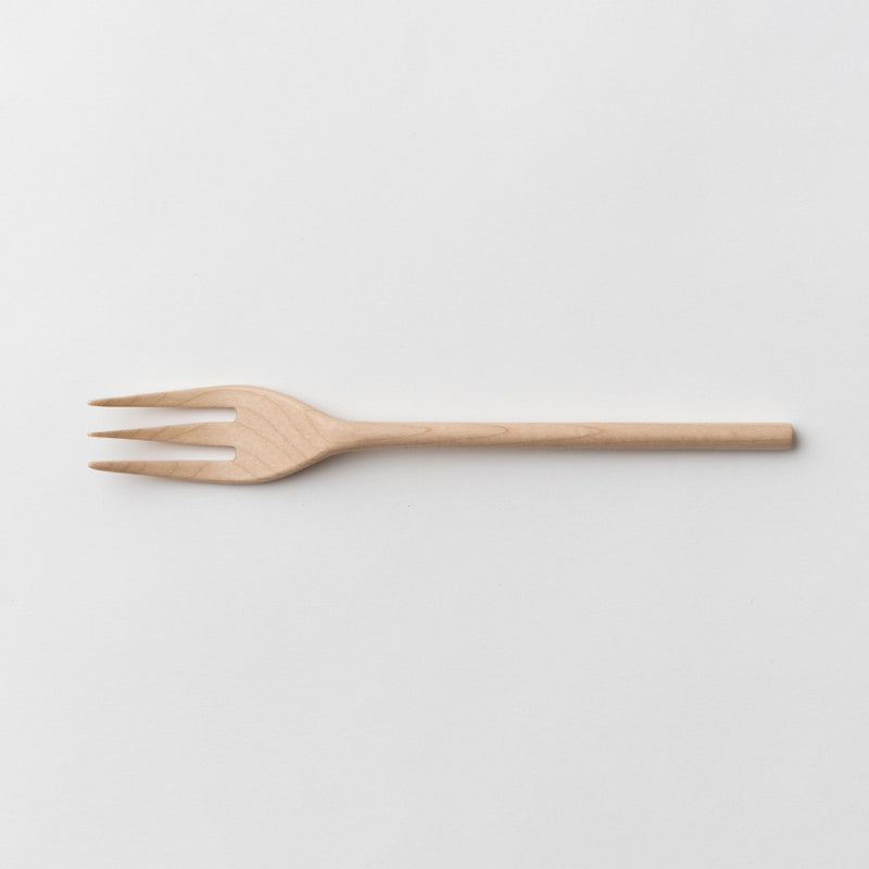 Wooden fork 19cm | Maple wood