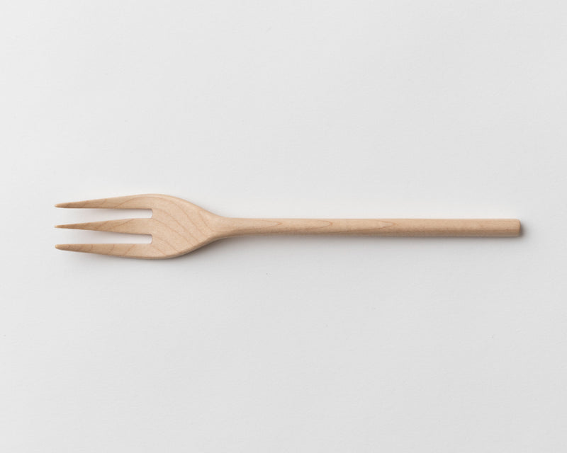 Wooden fork 19cm | Maple wood