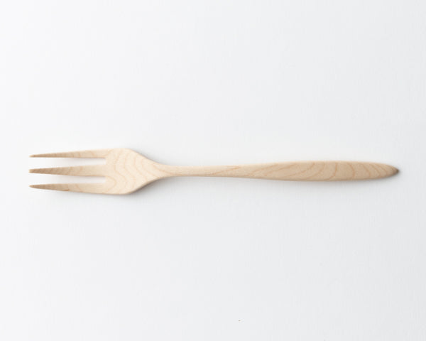 Wooden fork 20cm | Maple wood