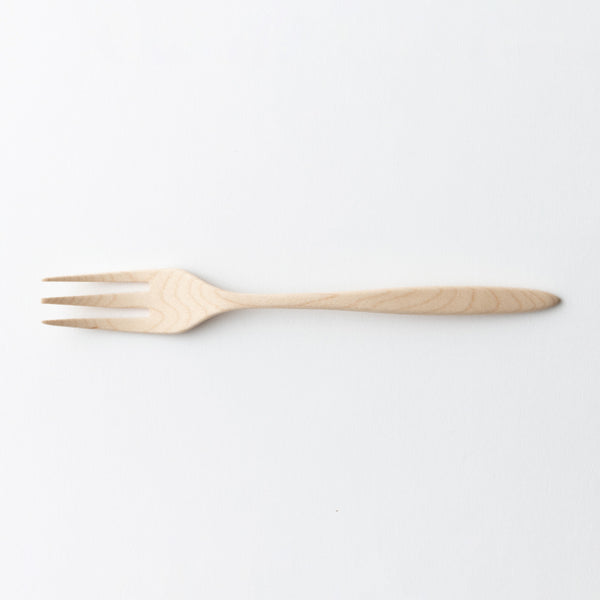 Wooden fork 20cm | Maple wood