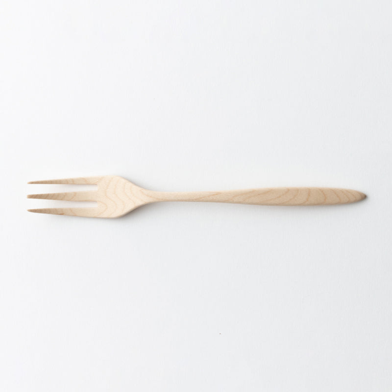 Wooden fork 20cm | Maple wood