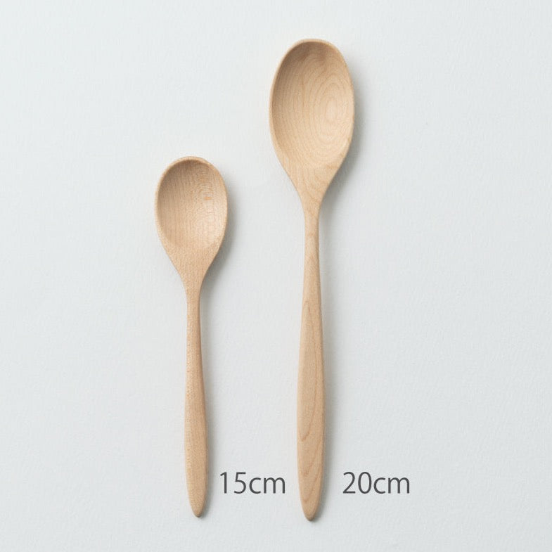 Wooden spoon 20cm Flat | Maple wood