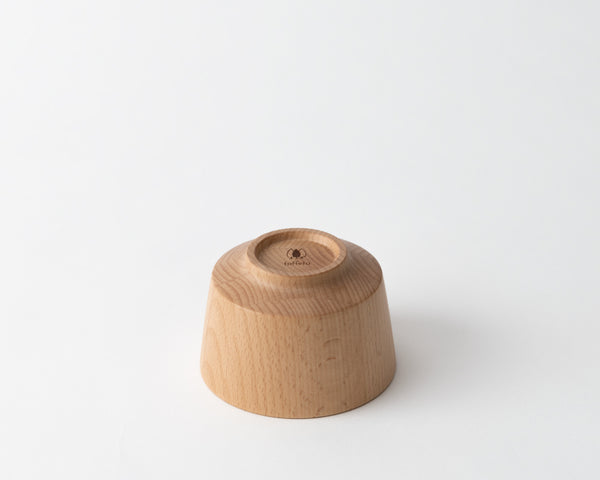 Wooden bowl S straight | European beech