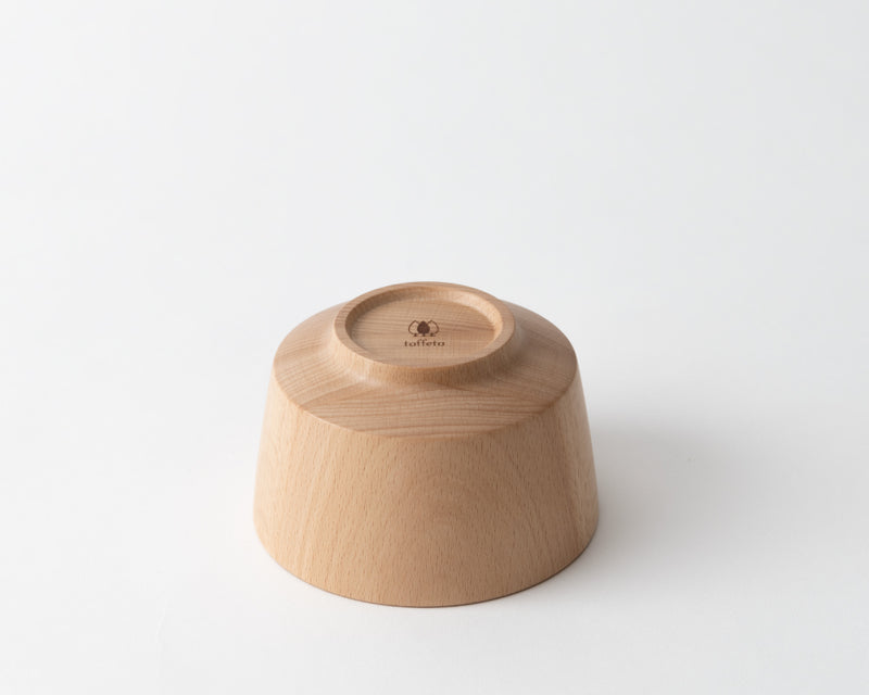 Wooden bowl M straight | European beech