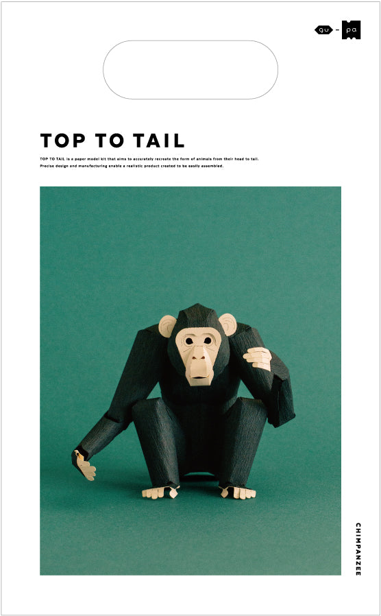 TOP TO TAIL CHIMPANZEE | Fukunaga Print