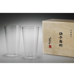 Usuhari Tumbler M 2P w/ box | SHOTOKU Glass