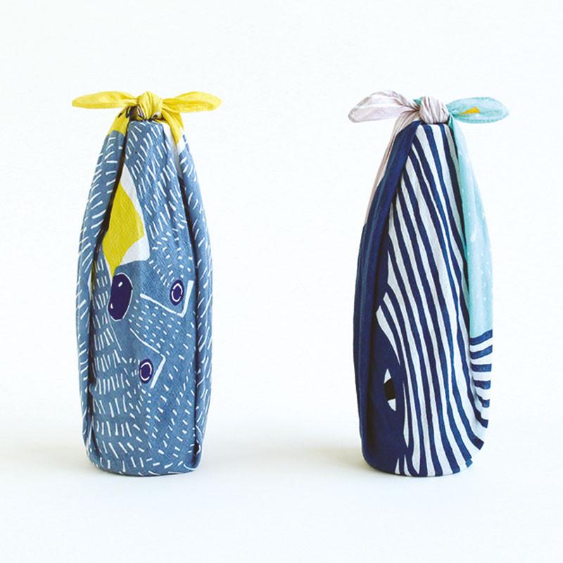 Furoshiki | Whale Blue | kata kata