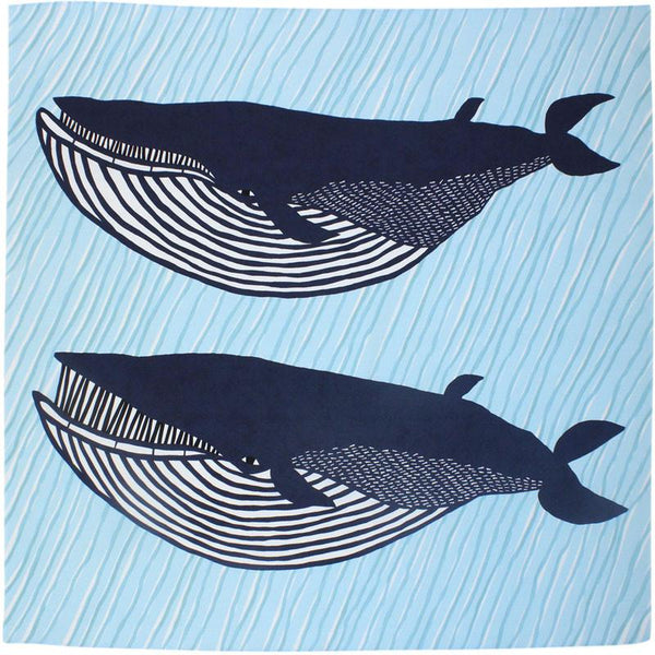 Furoshiki | Whale Blue | kata kata