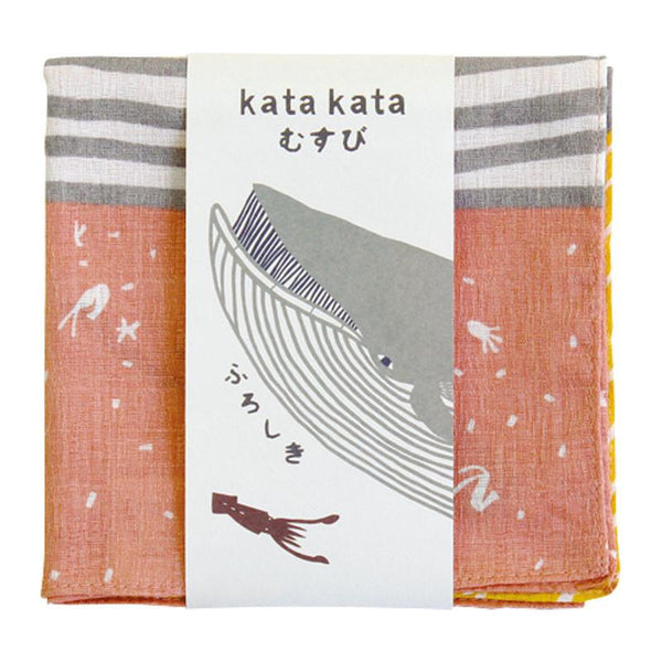 Furoshiki | Whale Pink | kata kata