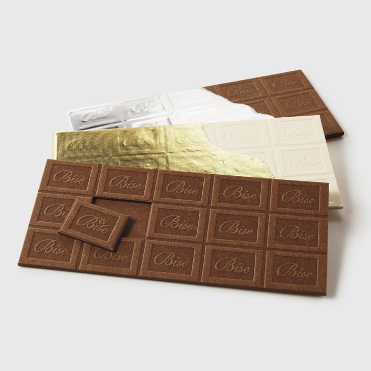 Chocolate card bitter chocolate